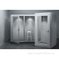 Customized Double soundproof office phone booth, privacy pod
